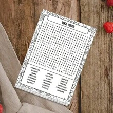 New Adult Word Search Activity Book, Adult Leisure Stress Relief, Brain Exercise, Large Font Printing, Lightweight And Portable, Can Be Used As A Gift (Pen Not Included) - Single Piece - View 7