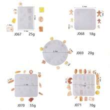 Mini Silicone Mold For Handmade Croissant And Fried Egg Shaped Crafts - White - View 2