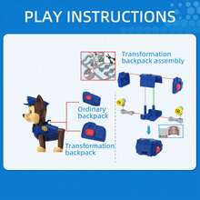 Spin Master Paw Patrol Transform Building Block Blind Box Kids Collectible Figure Toy Ages 3+, Random 1pc - Multicolor - View 8
