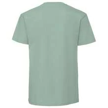 Fruit Of The Loom Mens Ringspun Premium T-Shirt - Sage - View 2