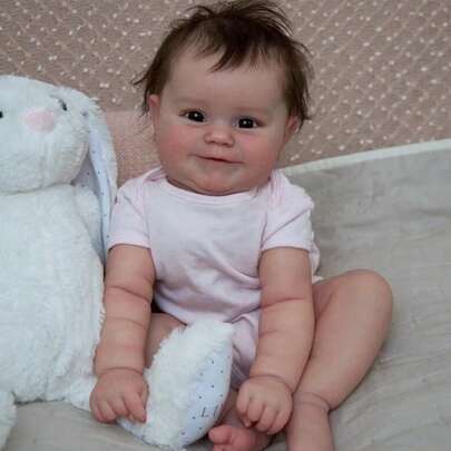 Realistic Reborn Baby Dolls - 20 Inch Lifelike Newborn Baby Doll Girl Real Life Baby Dolls With Weighted Soft Body Gift Toy For Kids Age 3+