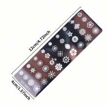 3Pcs Nail Stamp Plates Butterfly Flower Pattern Nail Stamping Templates Manicure Stencils Tools For Nail Art Decoration - Multicolor - View 7
