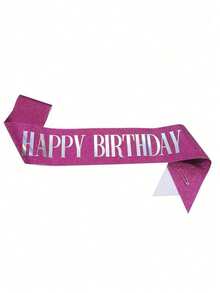 Customized Text Satin Ribbon, Personalized Quote Shoulder Strap, Customized Birthday Shoulder Strap, Customizable Bachelorette Party Shoulder Strap, Ideal Gift For Him, Ideal Graduation Gift For Her - Multicolor - View 5