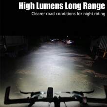 1 buah Lampu Depan Sepeda Multifungsi, Sistem Sensor Cahaya Cerdas 4 Mode, Lampu Depan Sepeda Profesional, Cocok untuk Bersepeda di Luar Ruangan, Berkemah, dan Penerangan Darurat di Rumah - lampu sepeda - View 7