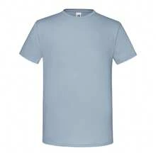 Fruit Of The Loom Mens Iconic T-Shirt - Mineral Blue - View 1