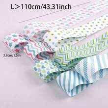 Fresh Style Series Woven Ribbon DIY Bow Hair Accessories Clothing Shoes Hats Accessories Gift Box Flower Packaging Ribbon - Multicolor - View 5