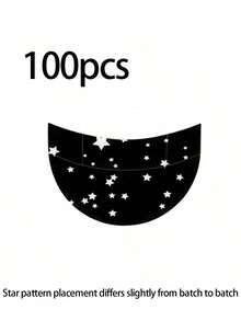 200/150/100piezas Fundas protectoras desechables para lápiz delineador, almohadillas sin pelusa para extensiones de pestañas, herramientas de maquillaje - Negro - Ver 15