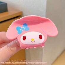 SANRIO 壓克力卡通髮夾/髮飾，1件/6件，學生風，女性度假穿搭可愛卡通髮夾，時尚配件髮夾，髮型造型工具捲髮配件，秋季，旅行，女性髮飾，送給家人、朋友和同學的完美禮物 - 髮爪 - 查看 15