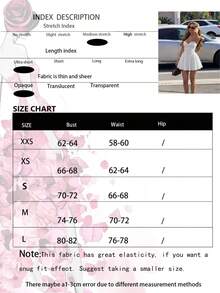 女款純色抓皺雙層內襯收腰A字性感度假優雅時尚洋裝 白色夏季 - 白色 - 查看 4