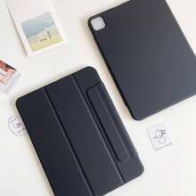 磁吸保護殼，適用於 iPad Pro 13 2025 M5、iPad Air 11 2026 (M4)、iPad A16 11代/10代、iPad mini 7、iPad mini 6 2024 2022 M2、iPad Pro 12.9 4代/5代/6代 - 黑色 - 查看 10