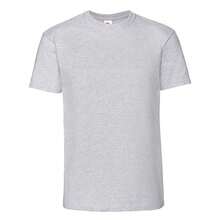 Fruit Of The Loom Mens Ringspun Premium T-Shirt - Heather Grey - View 1