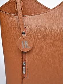 Anna Luchini Women Tote Bags - 駝色 - 查看 4