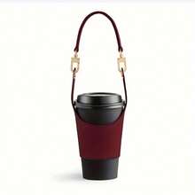 Women's Handheld Coffee & Milk Tea Carrier Bag, Portable & Novel, Gift For Christmas And Halloween - Multicolor - View 8