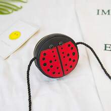 New Children's Bags, Cartoon Shoulder Bags, Cute Bee, Snail, Ladybug Backpacks, Stylish Coin Purses, Mini Bags. - Red - View 4