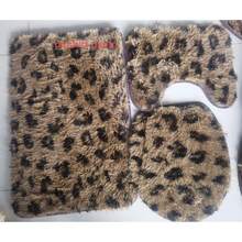 1pc Round Leopard Print Faux Fur Rug, Love & Healing Bedroom Decor, Small Rug, Carpet, Home Decor, Living Room Rug, Living Room Small Rug, Bedroom Rug, Living Room Home Decor, Outdoor Rug, Washable Rug - Multicolor - View 3