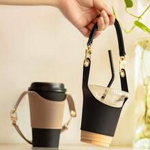 Women's Handheld Coffee & Milk Tea Carrier Bag, Portable & Novel, Gift For Christmas And Halloween - Multicolor - View 12