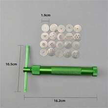 Fondant Cake Sculpture Polymer Clay Tools Cake Decorating Clay Extruders Clay Sugar Paste Extruder Sculpture Machine Tools - Green - View 6