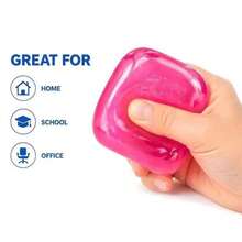 asmodee Schylling NeeDoh Nice Cube Squishy Toy, Super Solid Slow-Rebound Sensory Cube, Assorted Colors (Random) - Multicolor - View 10