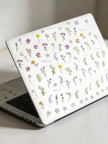 1pc Aesthetic Painted Floral Stickers, Suitable For Scrapbooking, Collage, Photo Album, Phone Case, Tablet And Notebook DIY, Ins Style Spring/Summer Colorful Floral Pattern, Versatile Decor Stationery Stickers School Supplies - 3D Painted Flowers - View 4