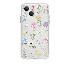 Fresh And Colorful Small Floral  13/14 Case, Painted  17PM Fine Hole Protective Cover - Transparent Soft Case - ZJ4459 - View 6