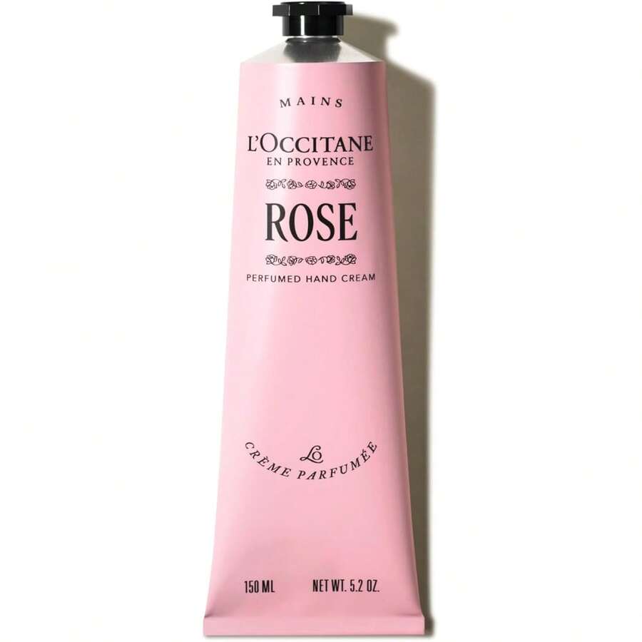 L'OCCITANE Hand Cream: Nourishes Very Dry Hands, Protects Skin, With Shea Butter, Vegan, Lavender, Cherry Blossom, Rose, Neroli Orchidee, Verbena, Peony, Barbotine Variant 1 - 玫瑰 - 查看 1
