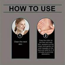 Bastão de Retinol para Cuidados com o Pescoço, Firmador da Pele do Pescoço para Pele Suave e Macia, Bastão Eliminador de Papada, Creme Hidratante e Nutritivo para o Pescoço, Redutor de Rugas no Pescoço, Cuidados Diários Anti-Envelhecimento para Mulheres - Creme - Visão 8