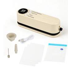 Compact USB Rechargeable Portable Automatic Vacuum Sealer, 1200mAh Battery With One-Touch Seal & Vacuum Buttons, Small Vacuum Packaging Machine For Snacks, Meat, Fruit, Vegetable Food Preservation - Essential Kitchen And Outdoor Picnic Tool - Multicolor - View 14