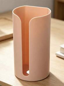 1pc Large Plastic Wall-Mounted Trash Bag Storage Box, No-Drill Plastic Bag Organizer & Sorter For Home, Mini Cute Trash Bag Holder, Creative Portable, High Cost-Performance, Suitable For Kitchen - Multicolor - View 13