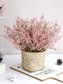 1pc Artificial Love Grass, Faux Plant, Suitable For Wedding Decoration, Home Decor, Party Decoration, Outdoor Garden/Yard Decoration, Holiday Decoration, Gift, All Seasons - Pink - View 2