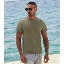 Fruit Of The Loom Screen Stars Mens Original Short Sleeve T-Shirt - Classic Olive - View 2