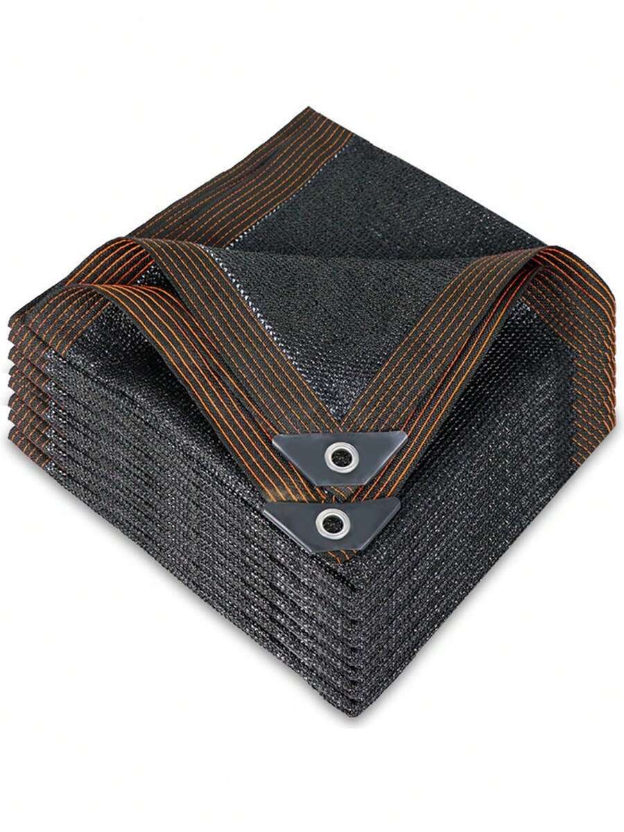 Rectangular Sand-Colored Sun Shade Sail, UV Protection Sun Curtain, Suitable For Backyard, Patio, Deck, Open Platform, Garden, Outdoor Activities And Facilities (Support Frame Not Included) - Quadrilateral - View 1