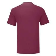 Fruit Of The Loom Mens Iconic 150 T-Shirt - Burgundy - View 2