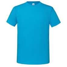 Fruit Of The Loom Mens Ringspun Premium T-Shirt - Azure - View 1