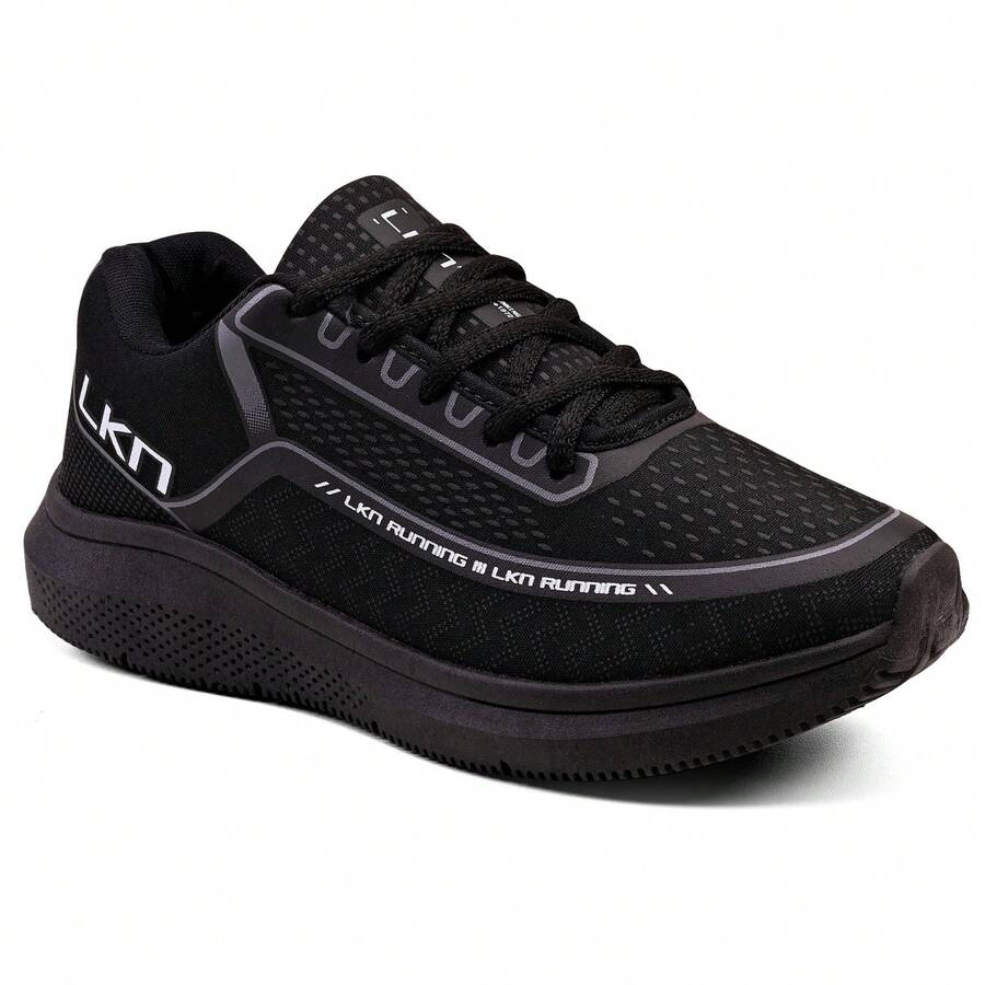 Men's And Women's Casual Athletic Shoes For Gym, Walking, Comfortable, Soft, Impact-Resistant, Non-Slip, Sports Shoes - Đen và trắng - Xem 1