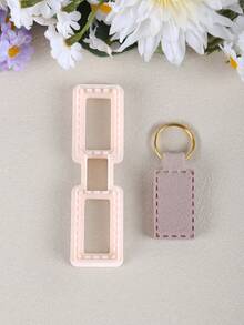 Minimalist Key Fob Clay Cutting Molds, Multipurpose DIY Craft Supplies For Handmade Key Fob Pendants, Earring Accessories Polymer Clay Ornament Tool - Keychain - View 12