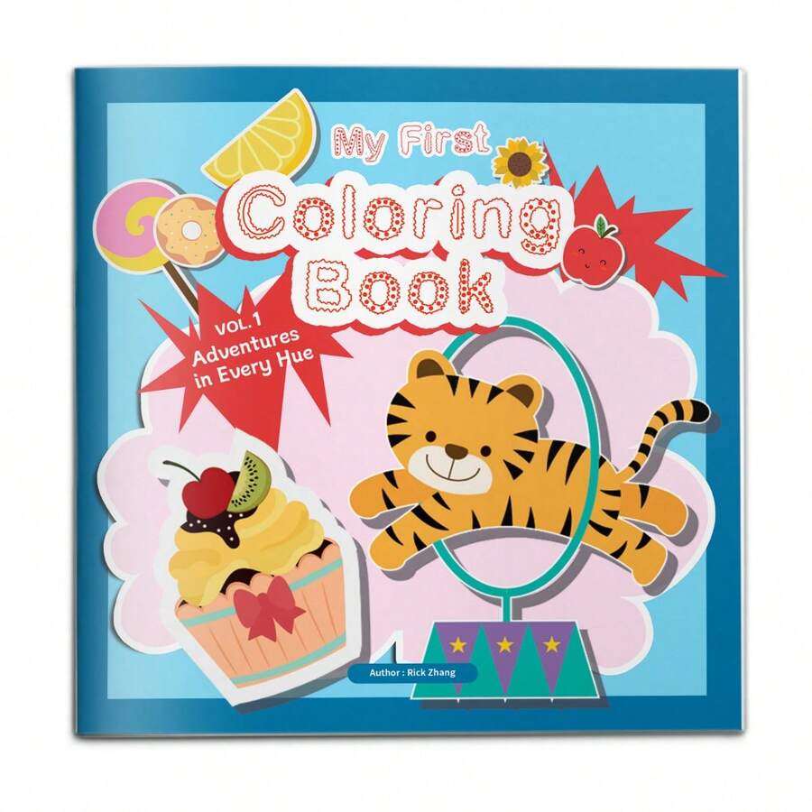 Fun Connect-The-Dots Coloring Series, Shape Drawing And Color Exploration, Focus Training Interactive Bestselling Holiday Gift, Suitable For Daily Learning And Entertainment, Enhances Observation, Concentration And Logical Thinking Skills - 趣味塗色系列 - 查看 1
