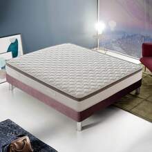MATERASSIEDOGHE Independent Spring Mattress – 800 Springs – Removable Cover – 27 Cm Thickness – 6 Cm Adaptive Memory Foam – 7 Differentiated Support Zones – Orthopedic And Non-Deformable - White - View 2