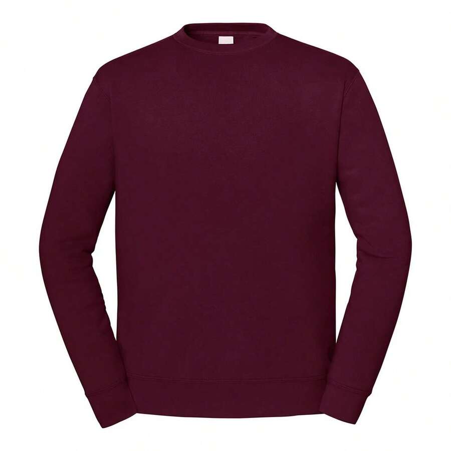 Fruit Of The Loom Mens Iconic Premium Set-In Sweatshirt - Burgundy - View 1