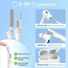 2026新款柔軟TPU保護殼，附手機支架與安全鎖扣，適用於AirPods Pro 3 (2025) - 橘色 - 查看 5
