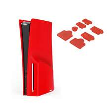 Compatible With PlayStation 5 Slim, 2pcs Optical Drive Version Console Split Protective Case + 7pcs Dust Plug Set, Dustproof, Scratch-Resistant, Waterproof, Skin-Friendly Soft Silicone, Easy To Install And Store, Practical Gaming Accessories - Set Main Unit Cover + Dust Plug - View 13