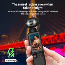 Portable Handheld Digital Camera, 1MP Resolution, 16x Digital Zoom, 4K Video Recording, 180° Rotating Lens, Built-In Flash, Night Shot Support, Auto Focus, Landscape/Portrait Mode, Equipped With 64GB SD Card, 2000mAh Battery - View 8