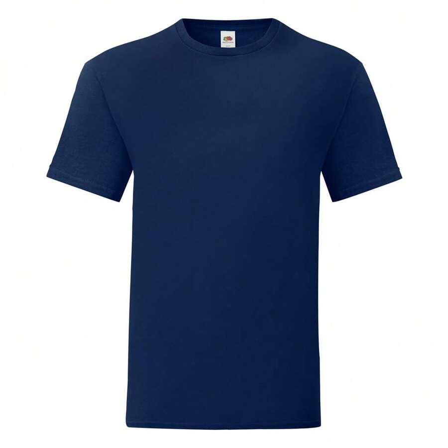 Fruit Of The Loom Mens Iconic 150 T-Shirt - Navy - View 1