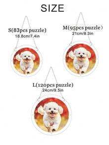 Personalized Acrylic Suncatcher Puzzle Jigsaw With Photo Text Custom Pet Or Family Suncatcher Puzzle Window Hanging Decor Acrylic Suncatcher Puzzle - Acrylic - View 6