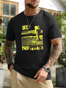 Men T-Shirts - Black - View 1