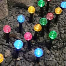 40/20/10 LED Solar Garden Crystal Light, Outdoor Courtyard Lawn Light, 8 Lighting Modes, Suitable For Summer, Camping, Weddings, Parties, Birthday Lawns And Other Occasions. - Multicolor - View 20