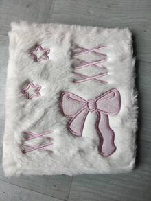 Album photo en forme de nœud de style ballet A6, pages intérieures à feuilles mobiles, petit album de rangement de cartes étoiles, 1 nœud étoile en peluche Kpop porte-cartes photo à feuilles mobiles, porte-cartes photo mignon, porte-cartes photo coréen, porte-documents à anneaux 6 A6, livre de collection de cartes Kpop, porte-documents à feuilles mobiles pour album photo, 10 pages avec 4 pochettes pour ranger les pochettes photo - Multicolore - Voir 14