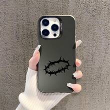 A Stylish Phone Case Does Not Include A Lanyard Or Stand. This Phone Case Features A Beautiful Winter-Themed Design With A Faith-Based Motif And Is Available For IPhone 16, 11, 15, 14, 13, And 12 Pro Plus. This Shockproof Black And Silver Case Makes A Thoughtful Christian Gift For Both Men And Women, Especially Sisters. - 黑色 - 查看 1