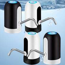 1 Piece Automatic Water Dispenser With LED Light, Rechargeable Automatic Water Dispenser Wireless Electric Drinking Water Pump - 4 piezas - 查看 10
