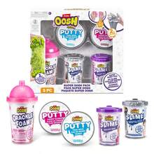 ZURU Super Oosh Pack-2 Putty, 2 Slime, 1 Crackle Foam! For Ages 3+ - Multicolor - View 2