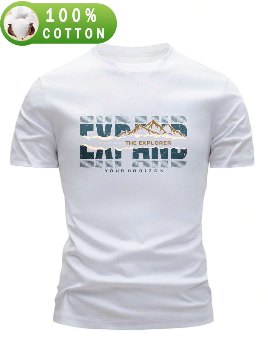 Men T-Shirts - White - View 1